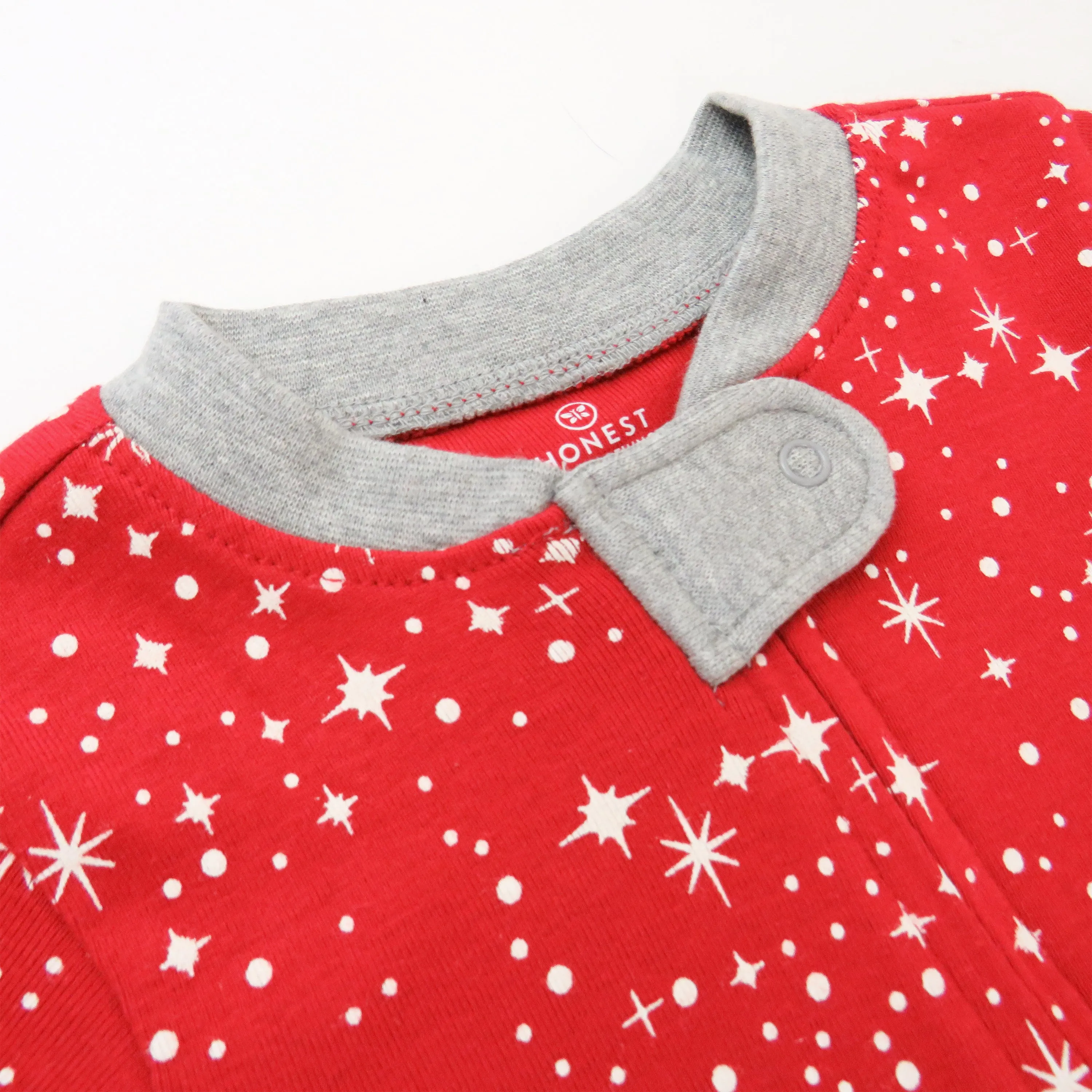 Organic Cotton Holiday Snug-Fit Footed Pajama