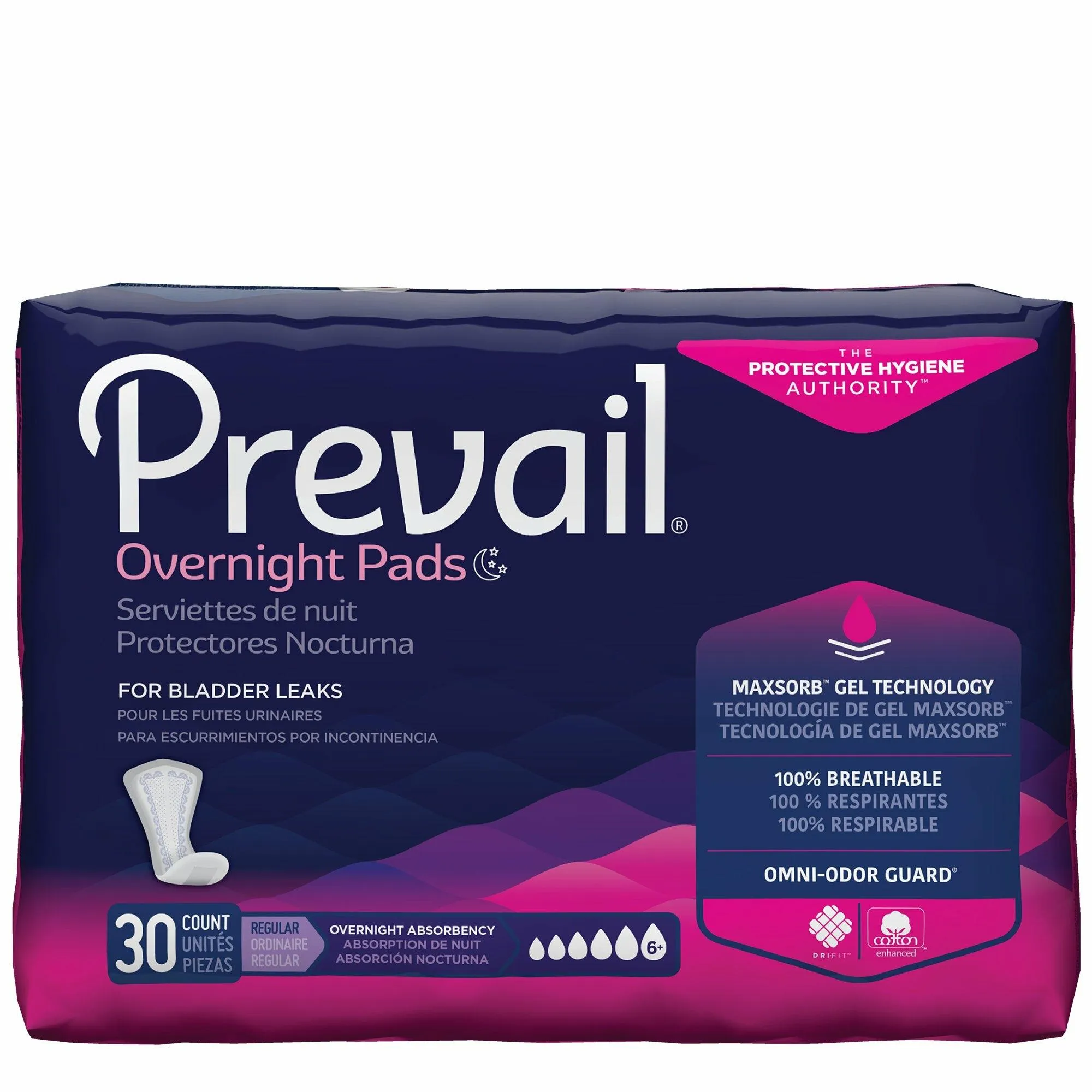 Prevail Bladder Control Pads for Women