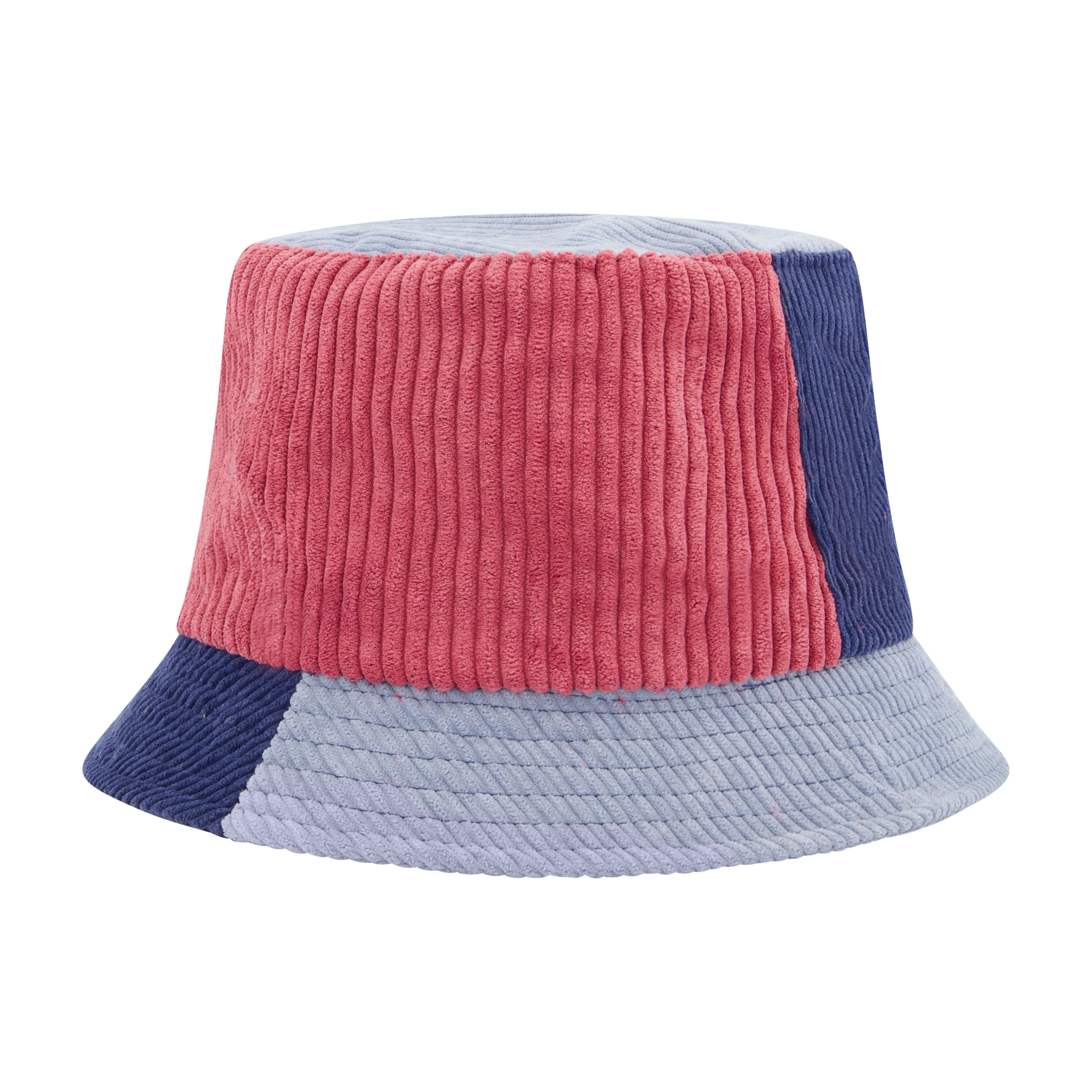 Rampage Women's Colorblock Corduroy Bucket Hat - Stylish and Trendy Headwear