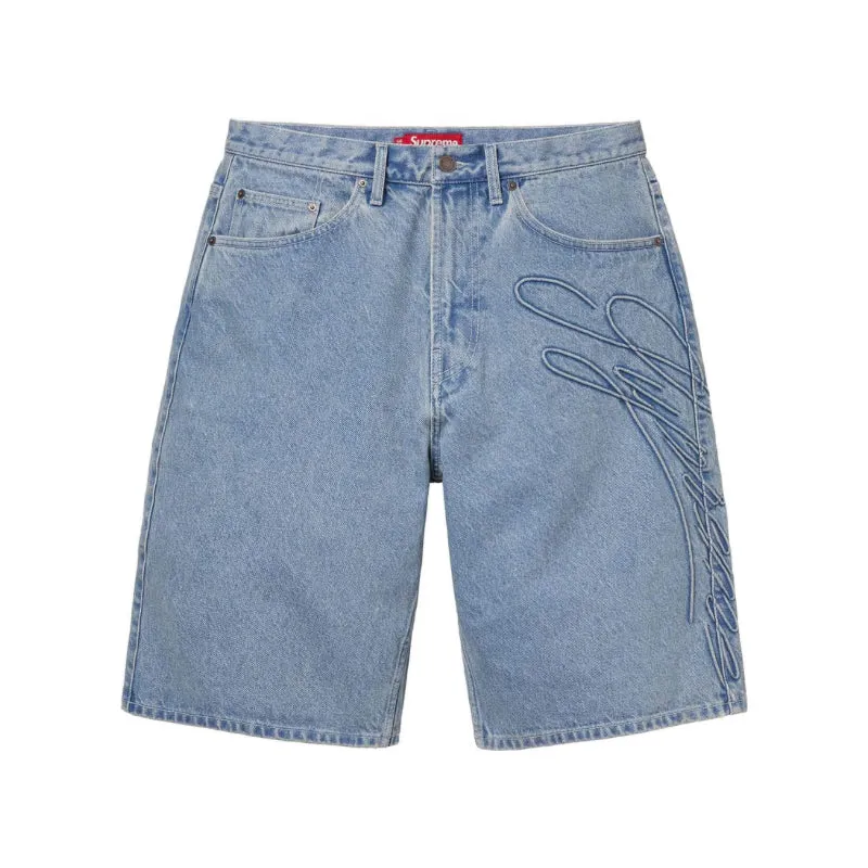 Script Supreme  Baggy Denim Short