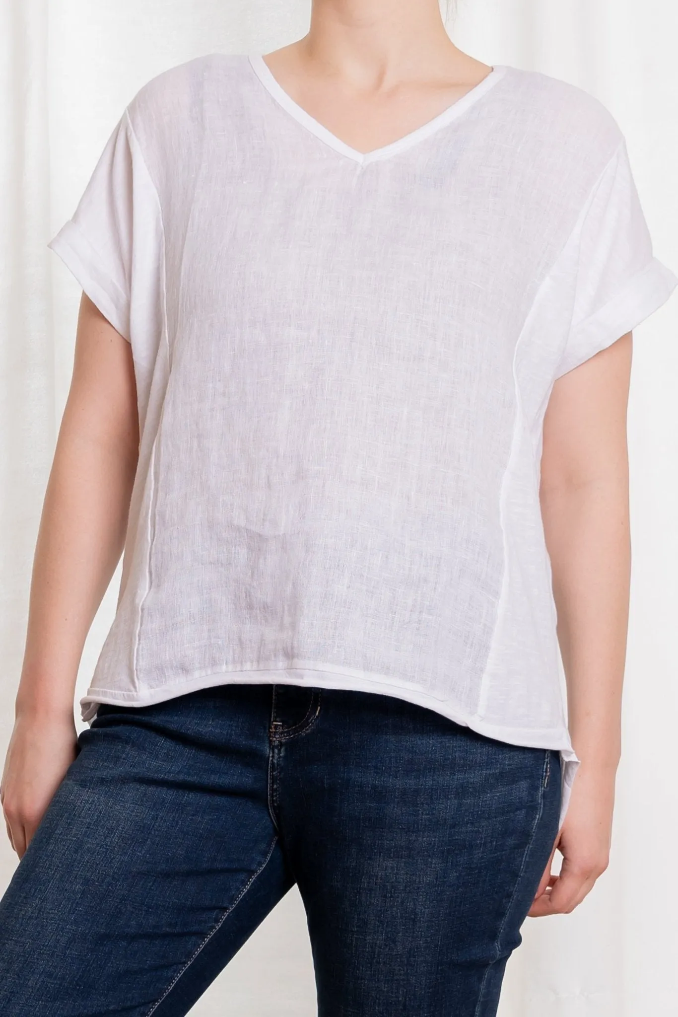 Siena Cotton/Linen T-Shirt