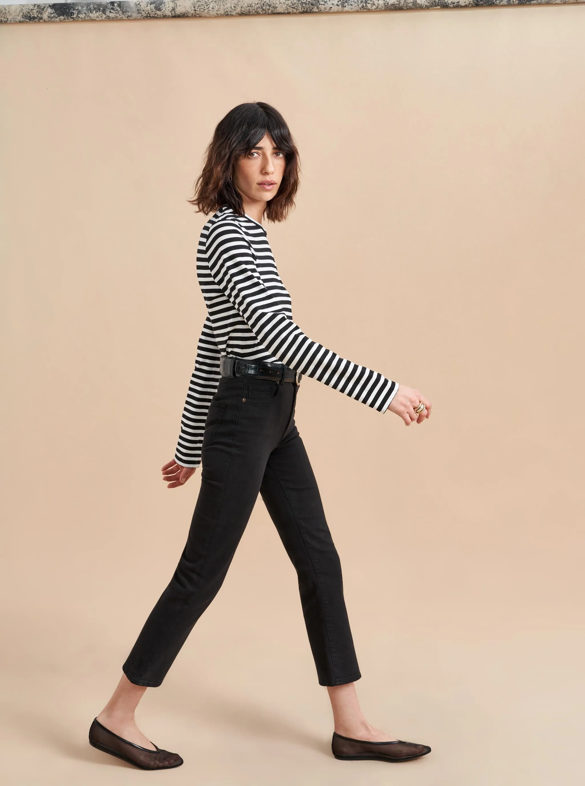 Striped Meredith Tee