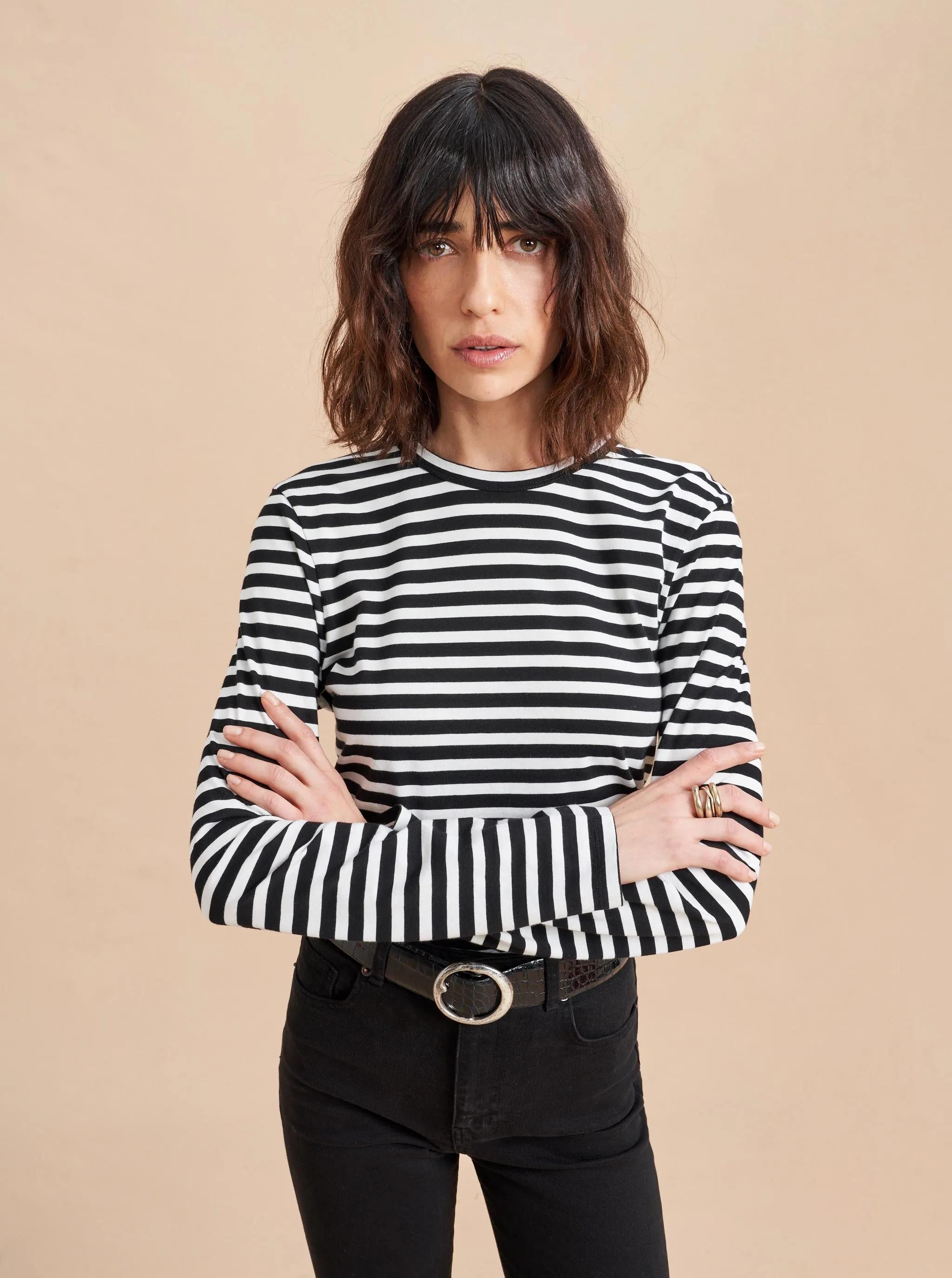 Striped Meredith Tee