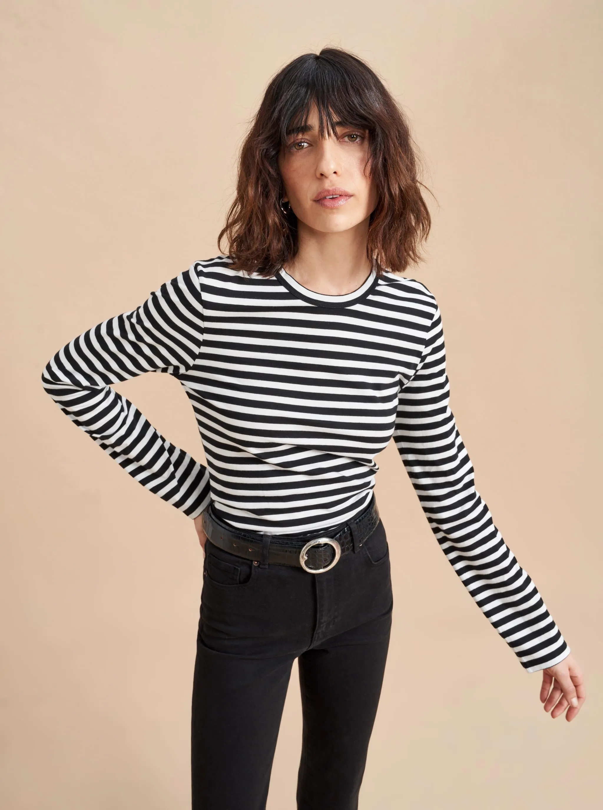 Striped Meredith Tee