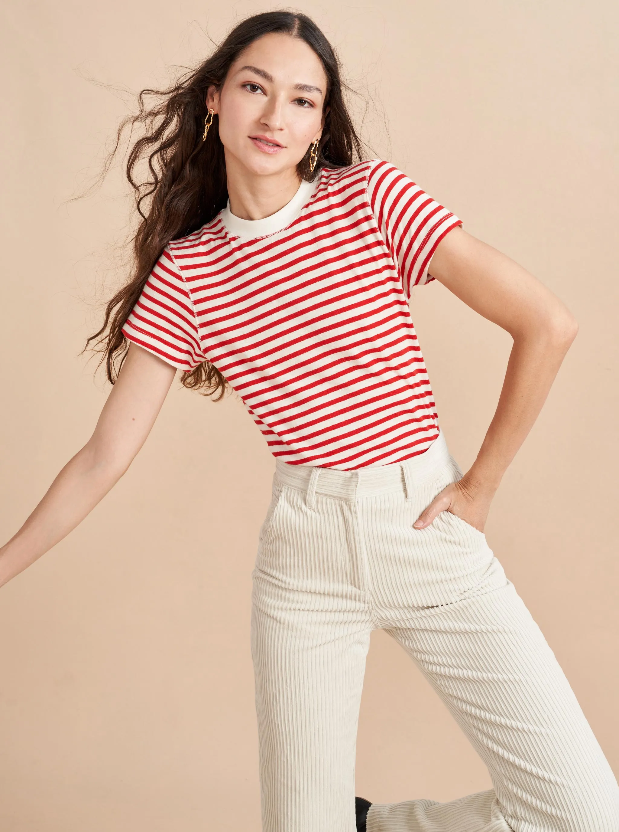 Striped Molly Tee