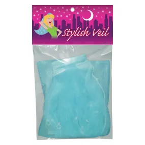 Stylish Blue Veil