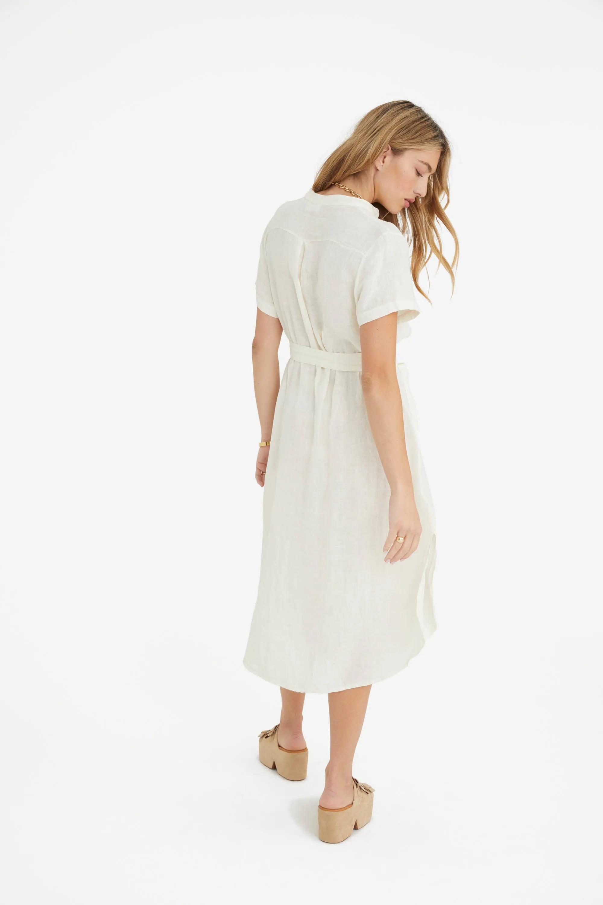 The Rosemary Linen Dress