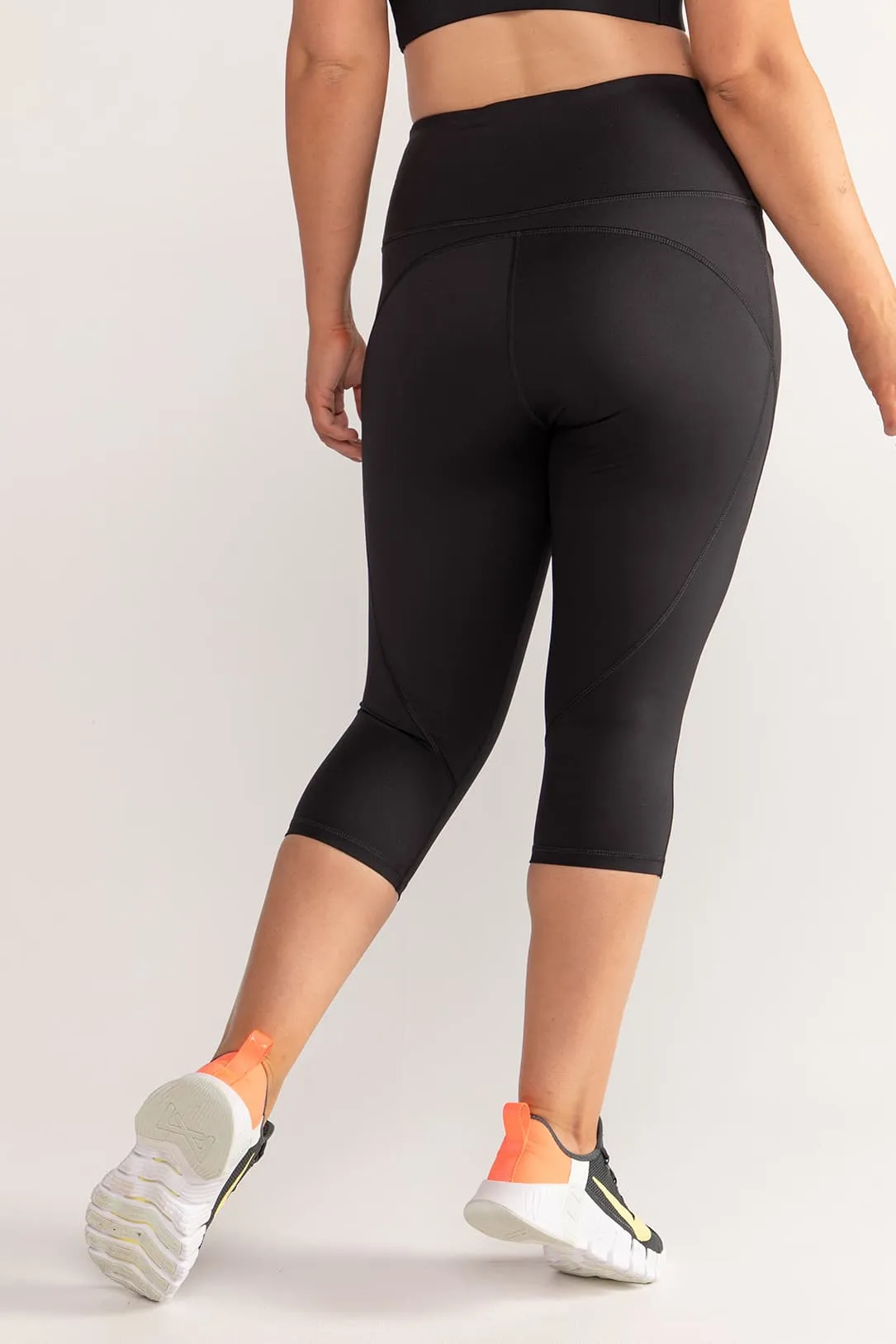 Training Pocket 3/4 Length Tight - Black