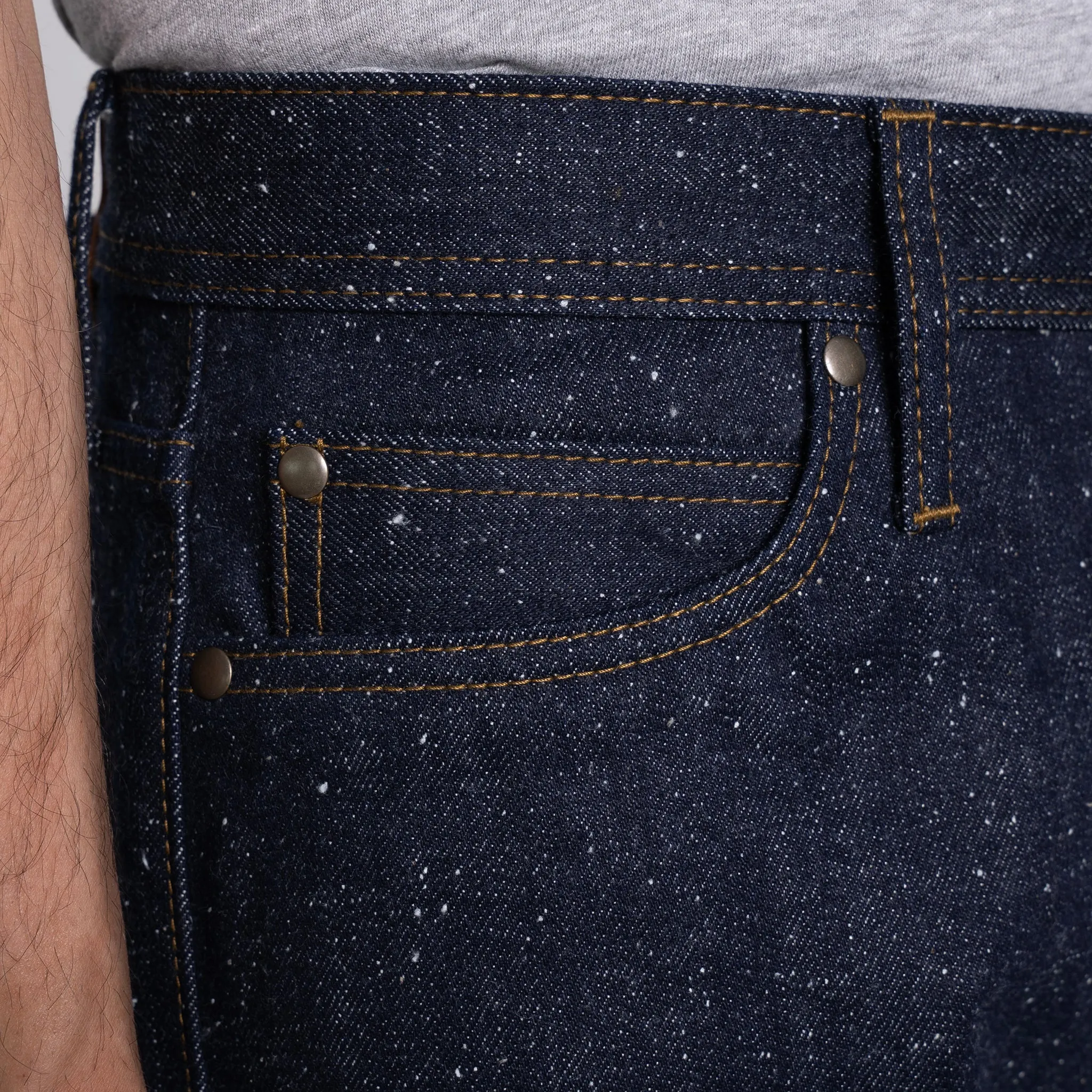 UB443 Tight Fit - 18oz Neppy Selvedge