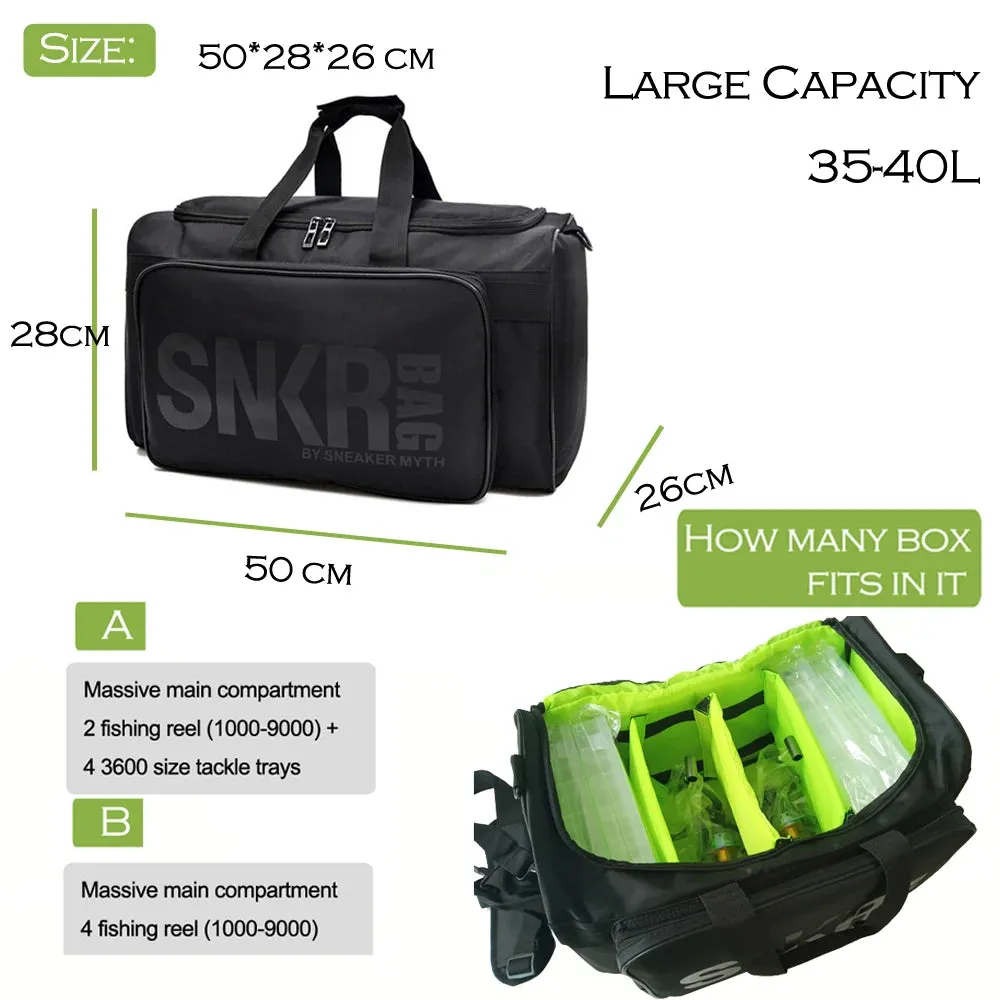 Ultimate Gym & Sneaker Bag: Waterproof, Multi-Compartment, Stylish