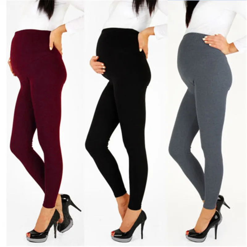 Women Maternity Belly Pants Female Ladies